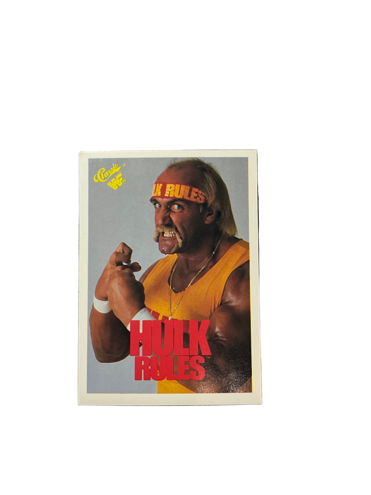 WF Classic Hulk Rules Trading Card #57