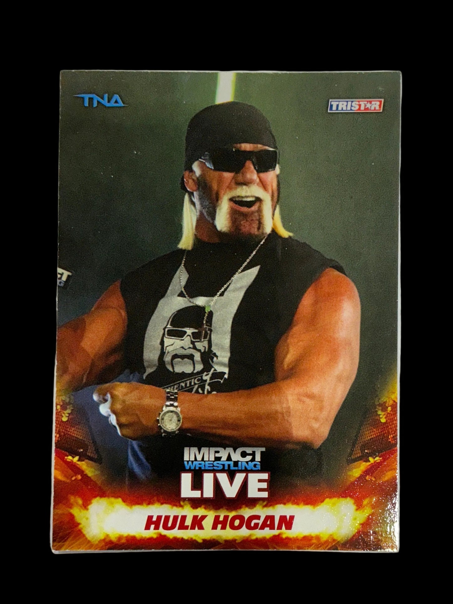 TNA Tristar Impact Wrestling Live Hulk Hogan #1 Trading Card