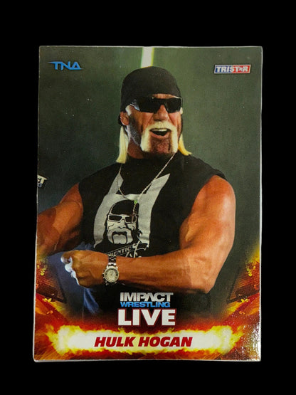 TNA Tristar Impact Wrestling Live Hulk Hogan #1 Trading Card