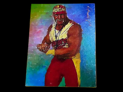 Edward Vela Hulk Hogan #10 12/50 Trading Card