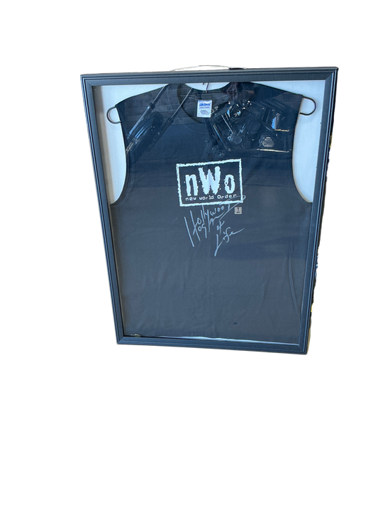 Framed Signed Hollywood Tank Top