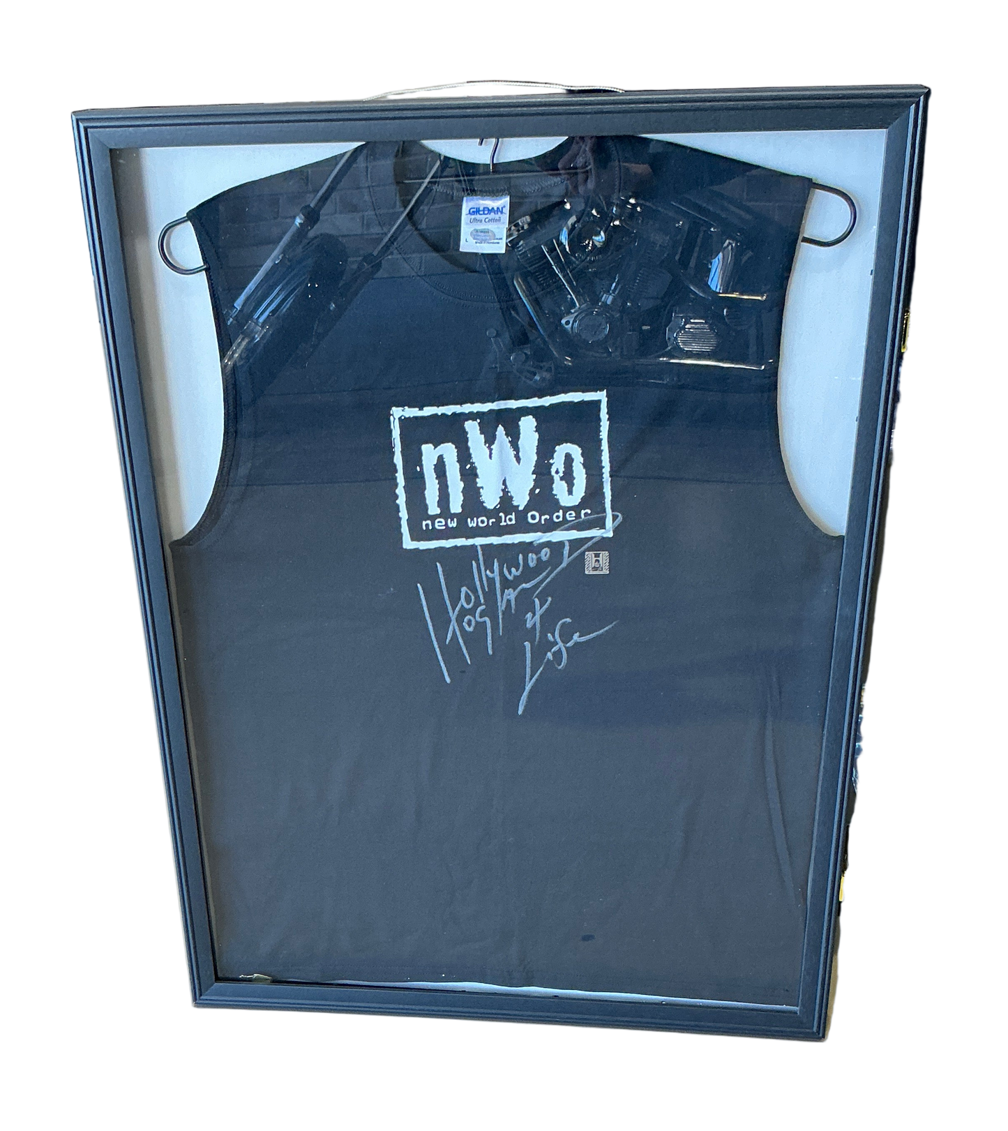 Framed Signed nWo Tank Top