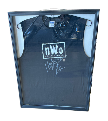 Framed Signed nWo Tank Top