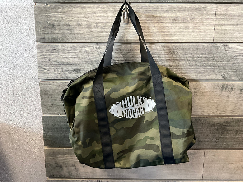 Green Camo Day Bag Duffle Bag