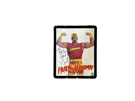 Framed “To Phillip, Stay Strong” Hulk Hogan Autographed 8x10 Photo