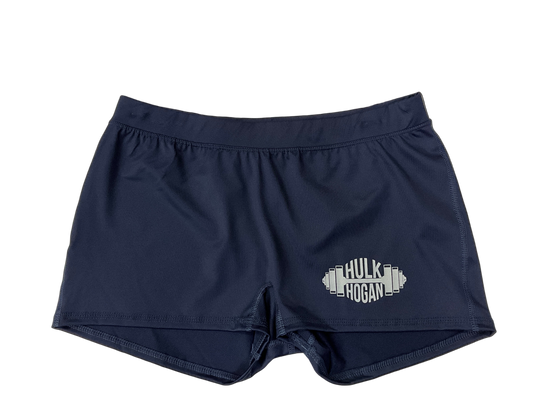 Womens Navy Compression Shorts