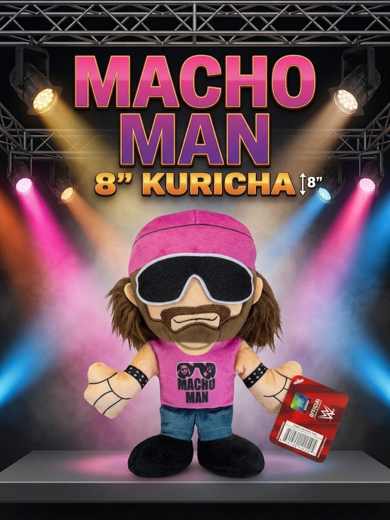 Macho Man Kuricha 8” Plush Figure