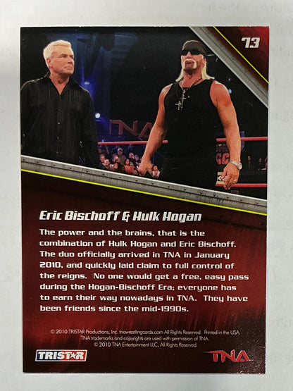 Tristar TNA Eric Bischoff & Hulk Hogan #73 Trading Card