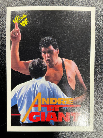 Classic WWF Andre the Giant #111 Trading Card