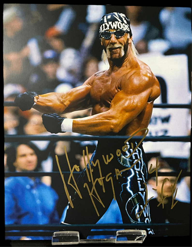 Hollywood Hogan 8x10 Signed