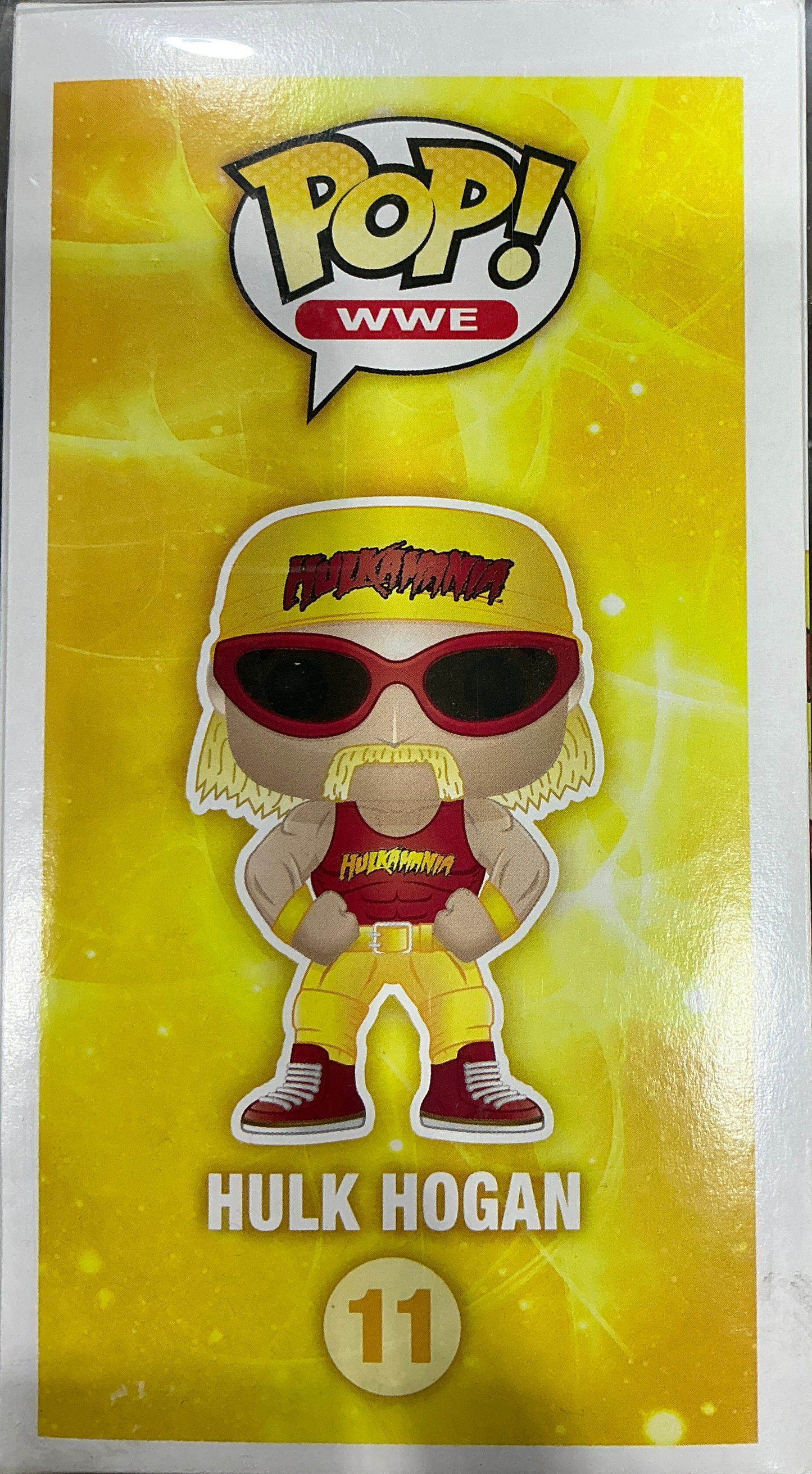 Signed Hulk Hogan Funko Pop