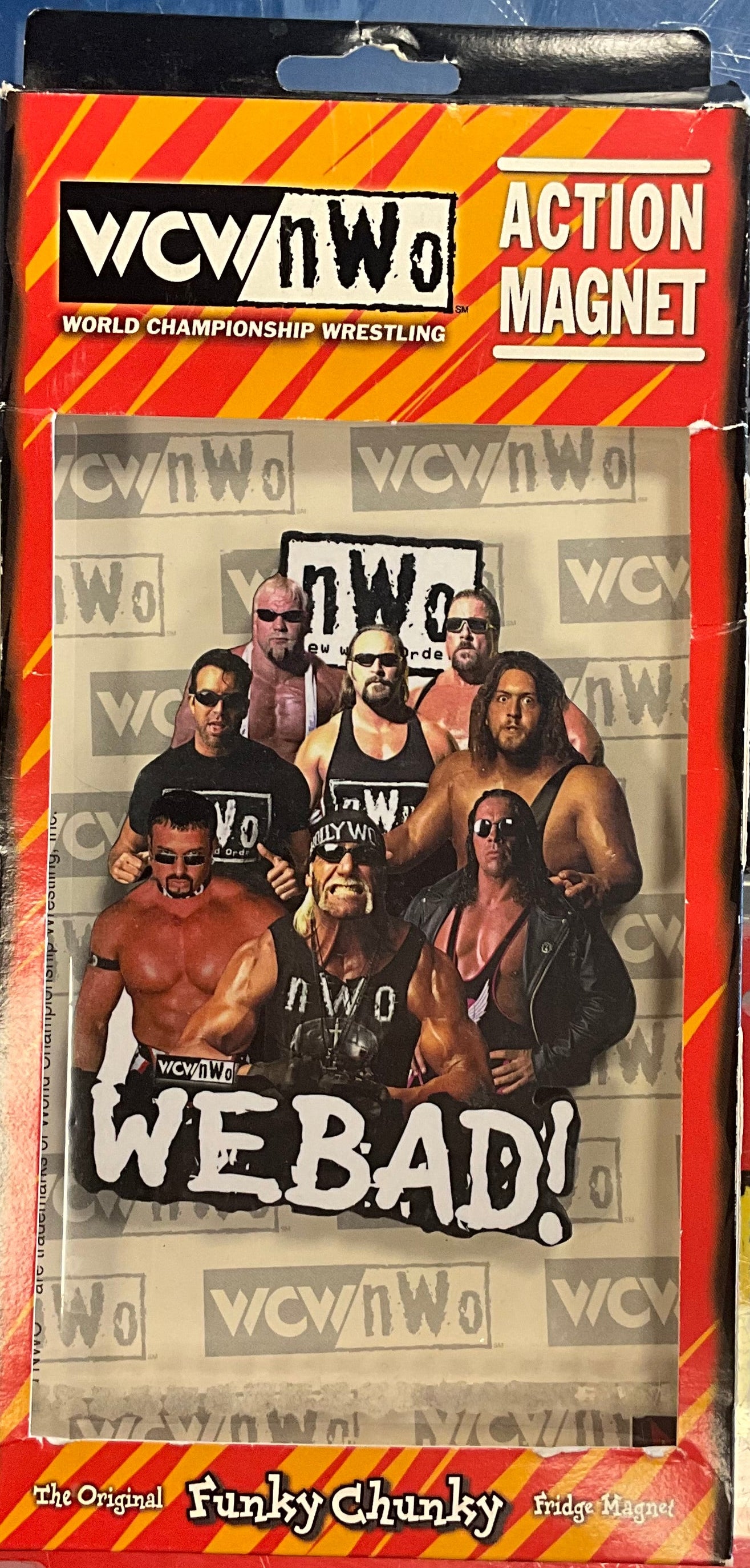 WCW Nwo Action Magnet we Bad!