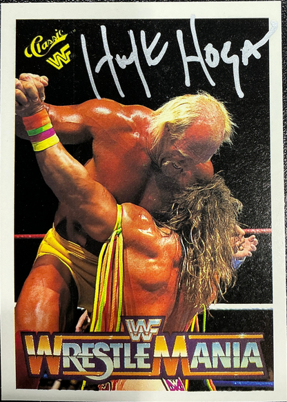 Consignment SR - Signed Classic WWE WrestleMania #133 Trading Card