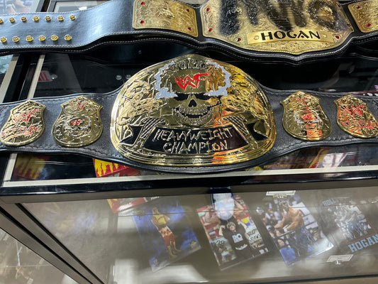 Smoking Skull 24kt Gold Replica Title Belt