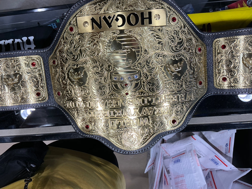 World Heavyweight Champion Brass Belt UNSIGNED
