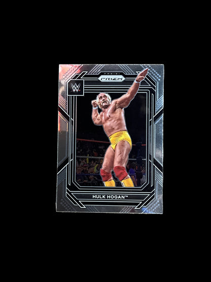 Hulk Hogan Prizm Panini #195 Trading Card Unsigned