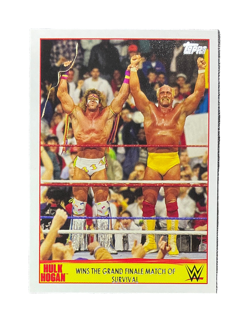 Topps Python Power Hulk Hogan 12 of 40 Trading Card