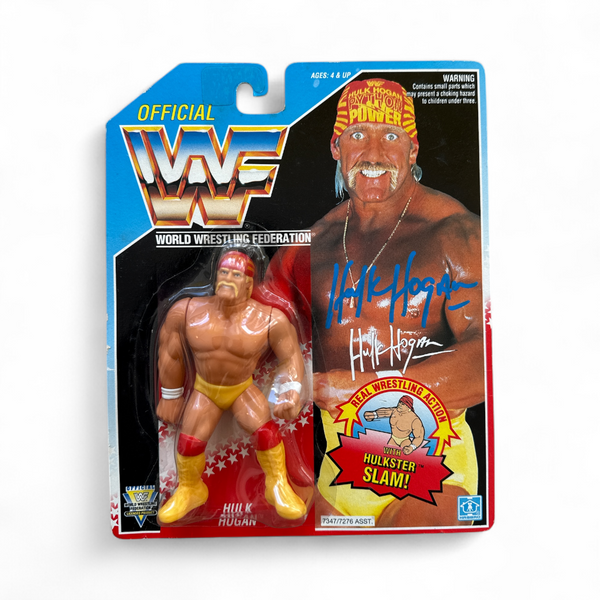 WWF Hulkster Slam Hasbro Figure Signed