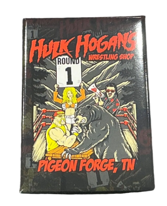 Flat Magnet Bear Arm Wrestling