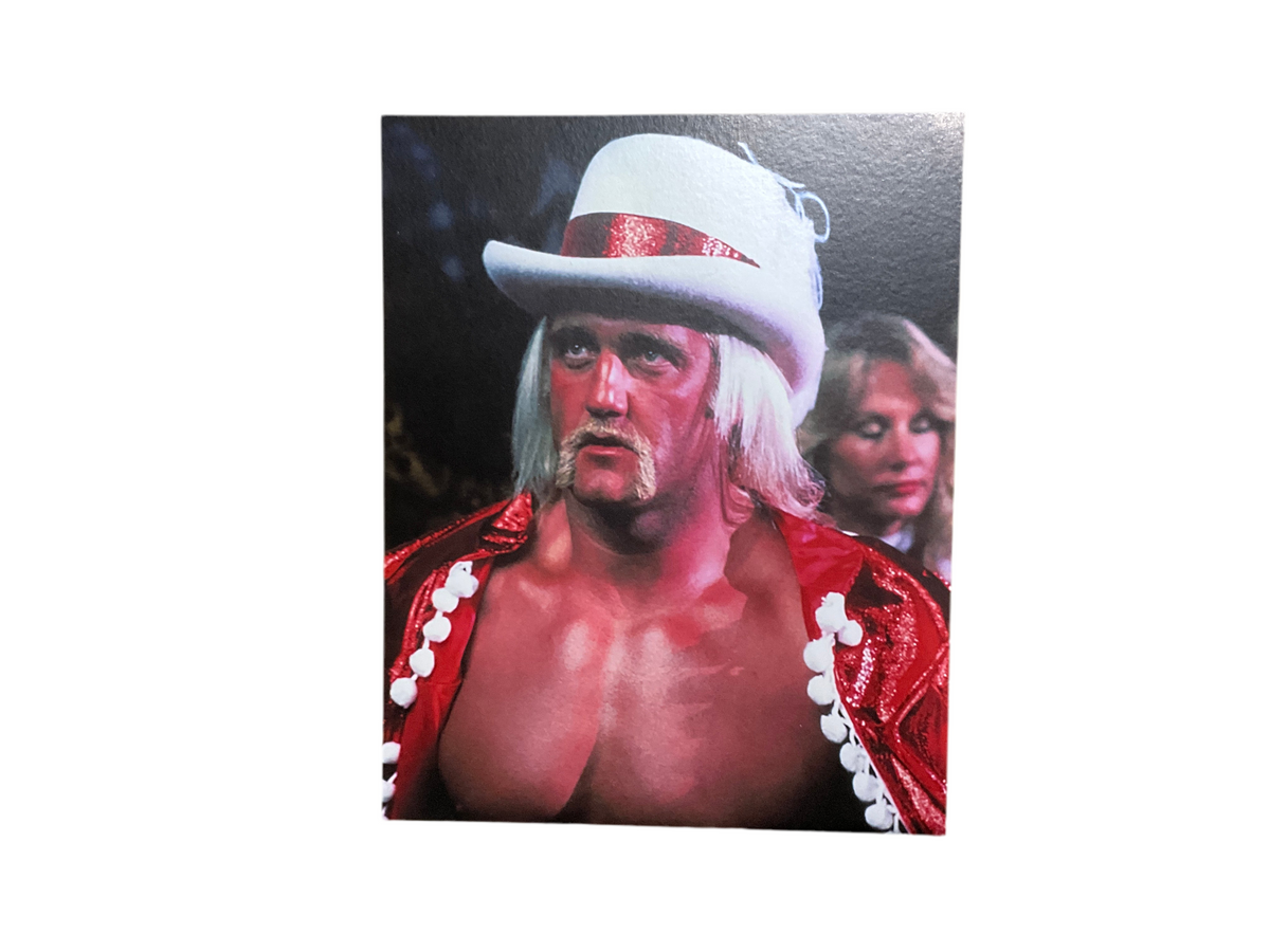 Thunderlips Robe Thunderlips White Hat Unsigned 8x10 Photo – Hulk Hogan's Wrestling Shop