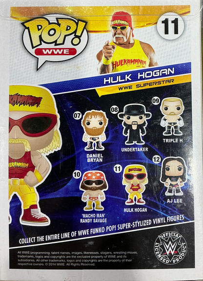 Signed Hulk Hogan Funko Pop