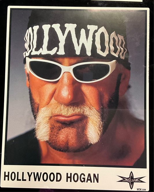 Hollywood Hogan Graded 7/10 Promo Unsigned 8x10 Photo