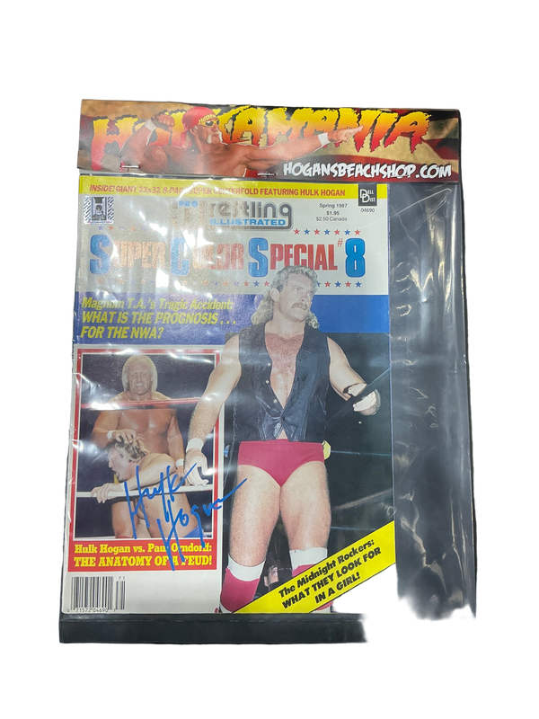 Signed Pro Wrestling Illustrated Magazine - Spring 1987