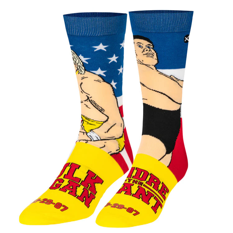 Hulk Hogan vs Andre the Giant Socks