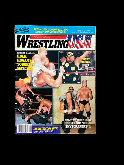 Wrestling USA Victory Sports Series Unsigned Magazine