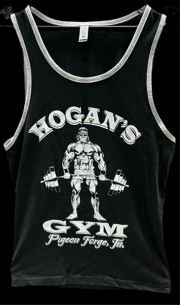 Mens Black Hogans Gym Tank Top - Pigeon Forge