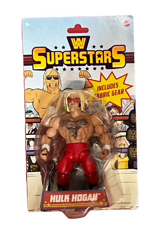 WWE Superstars Series 8 Unsigned Hulk Hogan Action Figure