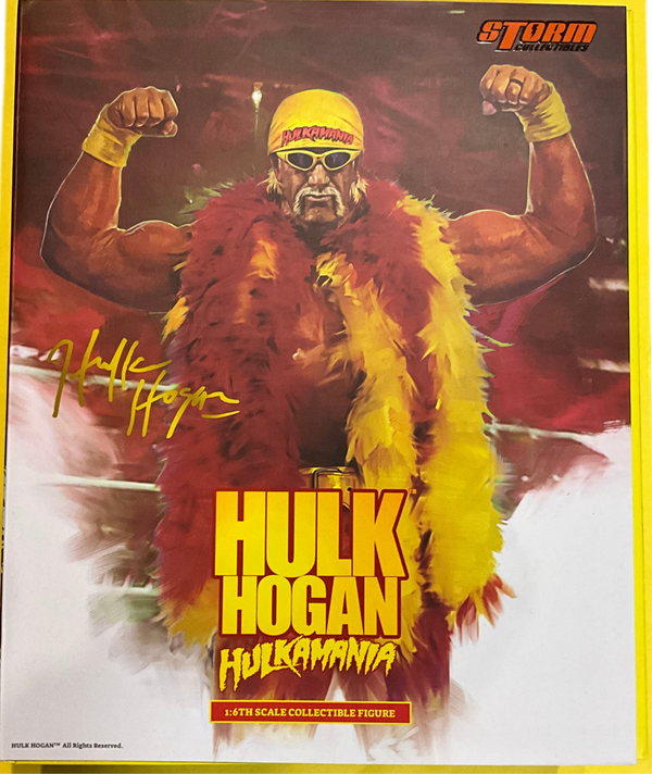 Hulk Hogan 1:6 Scale Hulkamania Collectible Unsigned Storm Figure