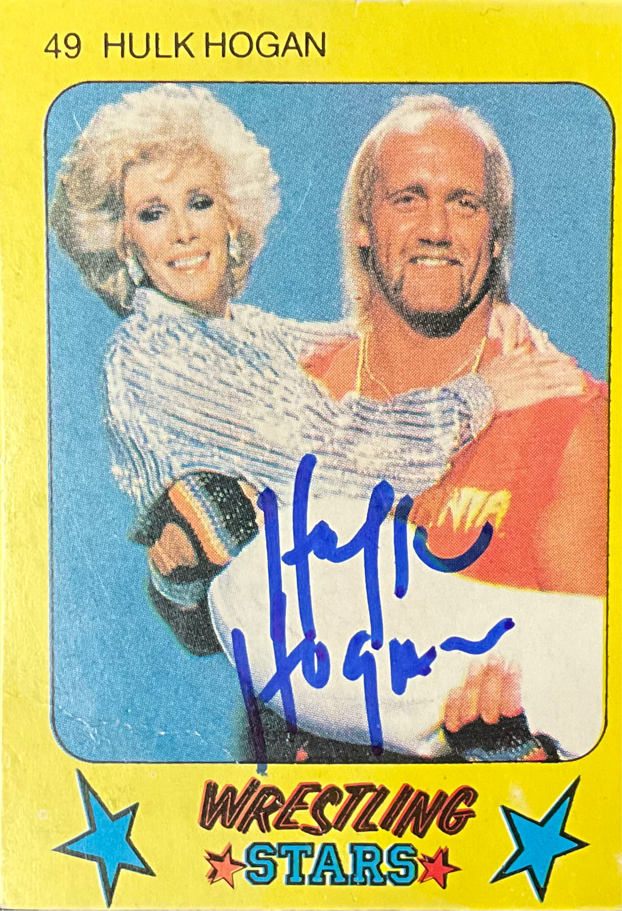 Hulk Hogan 49 Wrestling Stars