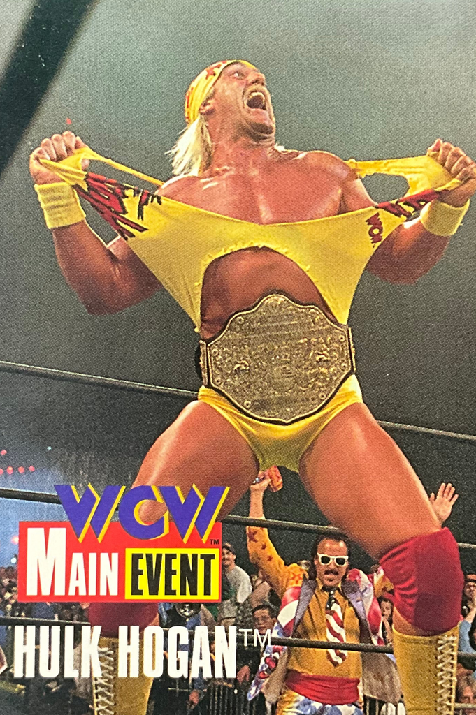 Hulk Hogan WCW Main Event Trading Card