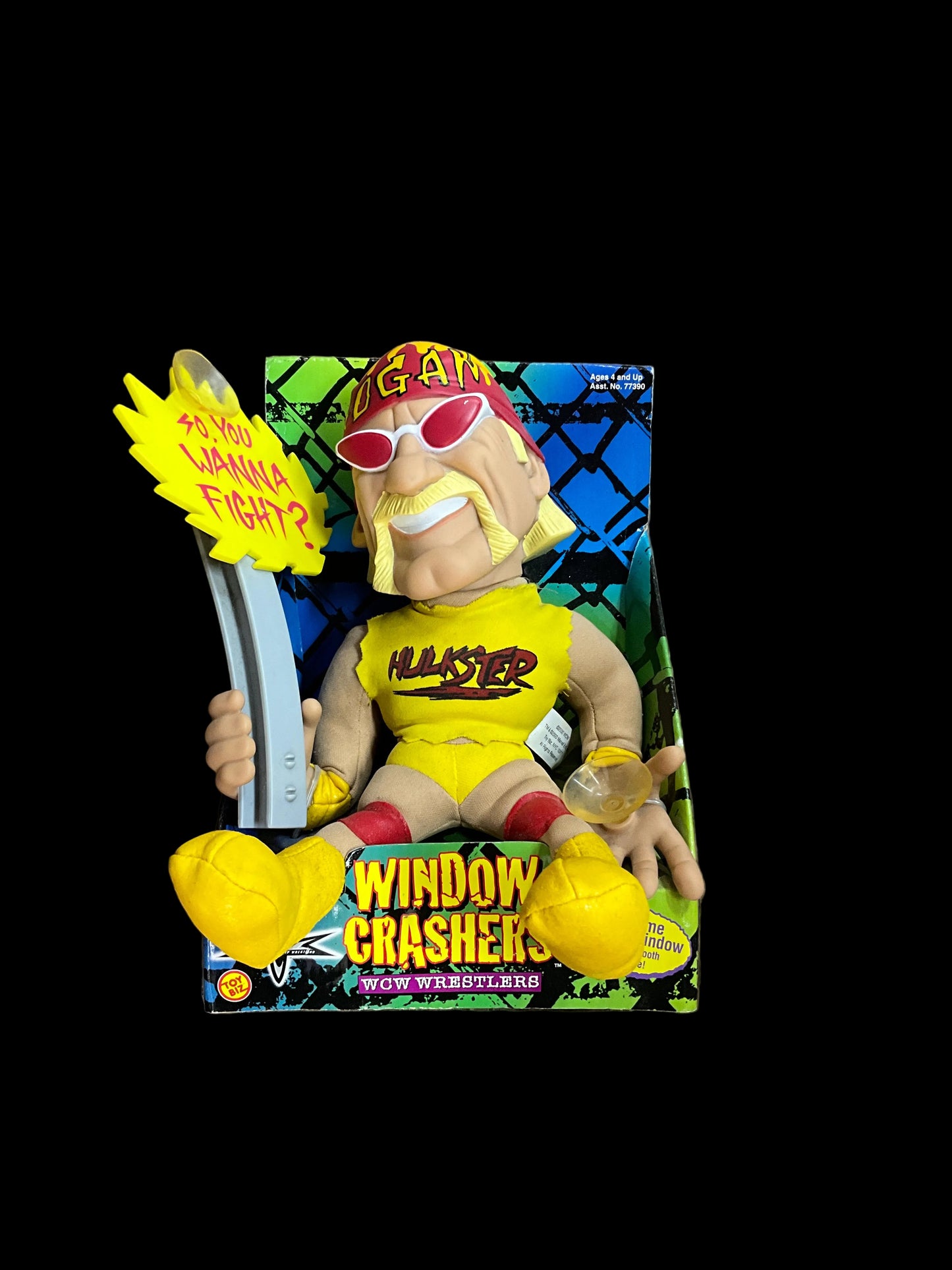 Window Crashers Hulk Hogan Figure