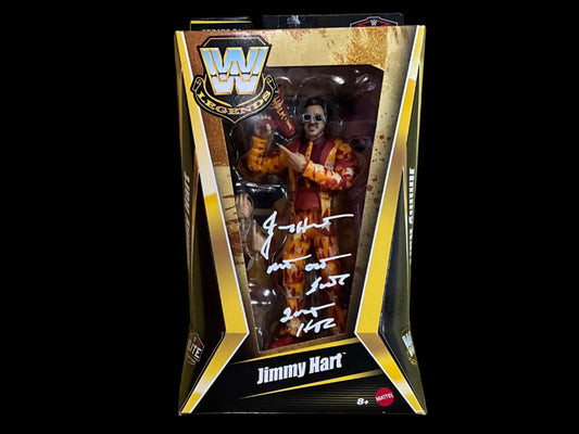 WWF Legends Elite Collection Series 21 Jimmy Hart Signed Action Figure