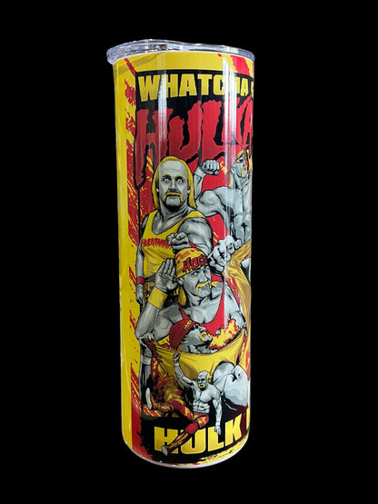 Whatcha Gonna Do 20oz Skinny Aluminum Tumbler