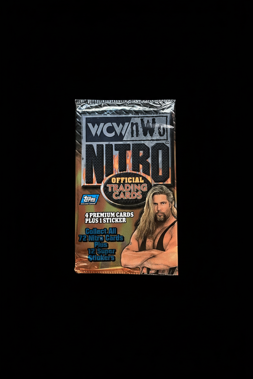 WCW/nWo Nitro Official Trading Cards-Sealed Pack