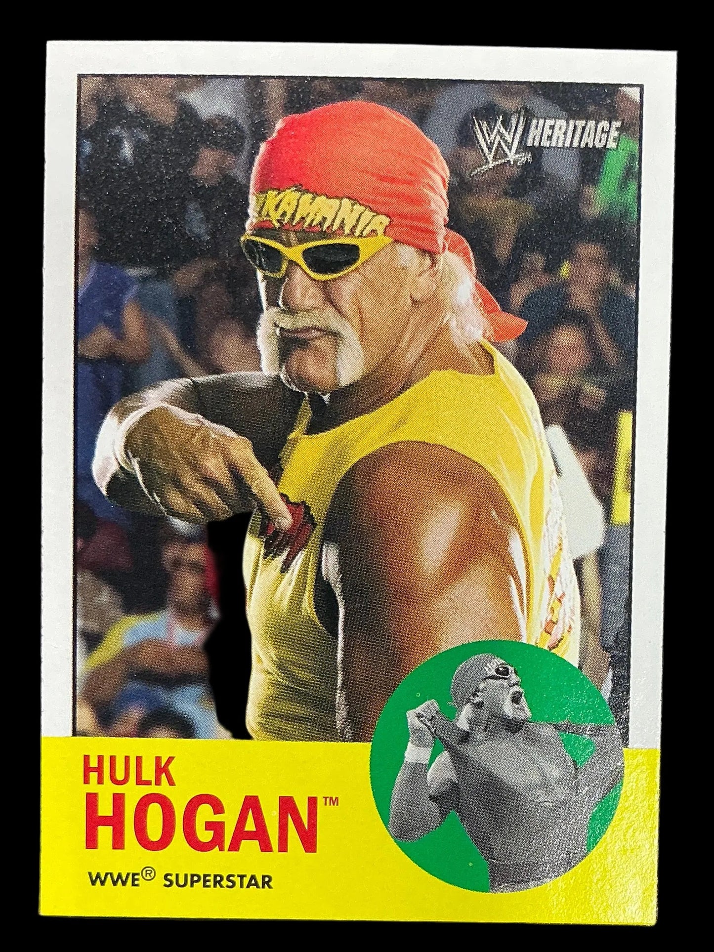 Topps WWE Heritage II Hulk Hogan TLB2 Bonus Trading Card