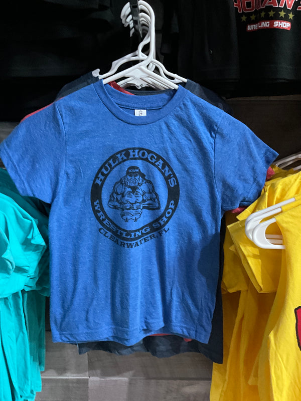 Blue HBS Circle Crab Youth T-Shirt