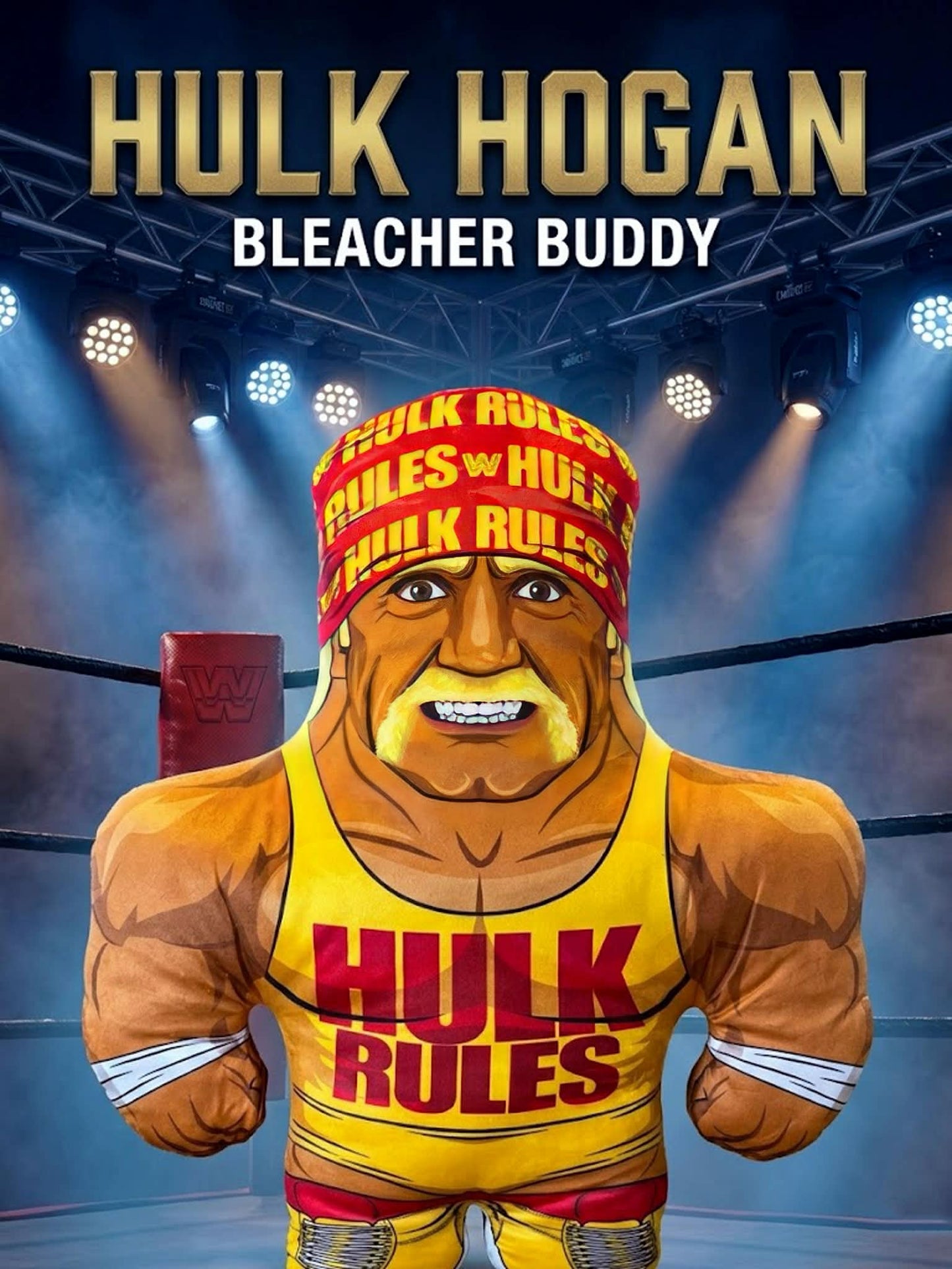 Hulk Hogan 24" Bleacher Buddy - Soft Plush Toy