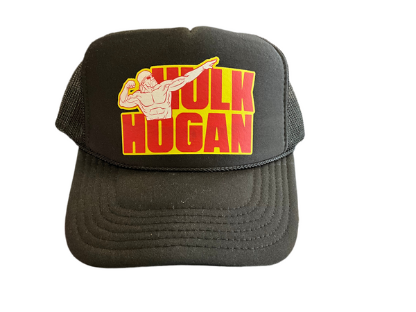 Black Hulk Hogan Trucker Hat