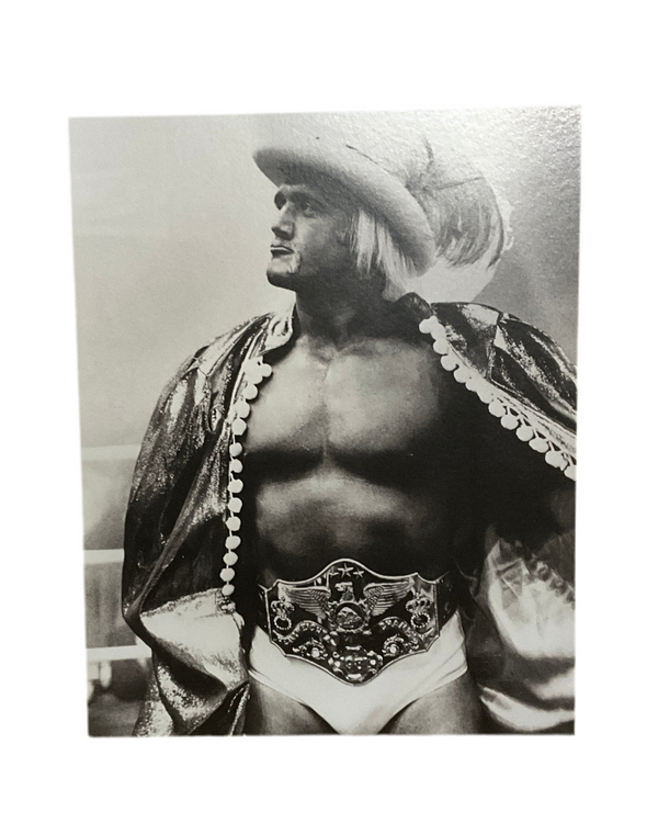 Rocky III Thunderlips Posing with Belt Unsigned 8x10 Photo