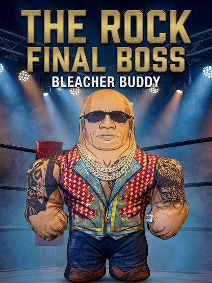 The Rock Final Boss 24" Bleacher Buddy - Soft Plush Toy