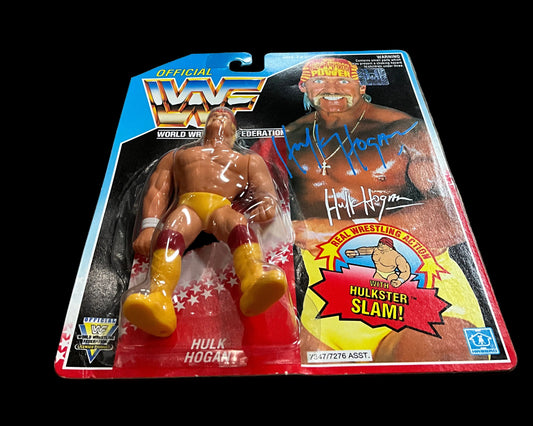 WWF Hulkster Slam Hasbro Figure Signed