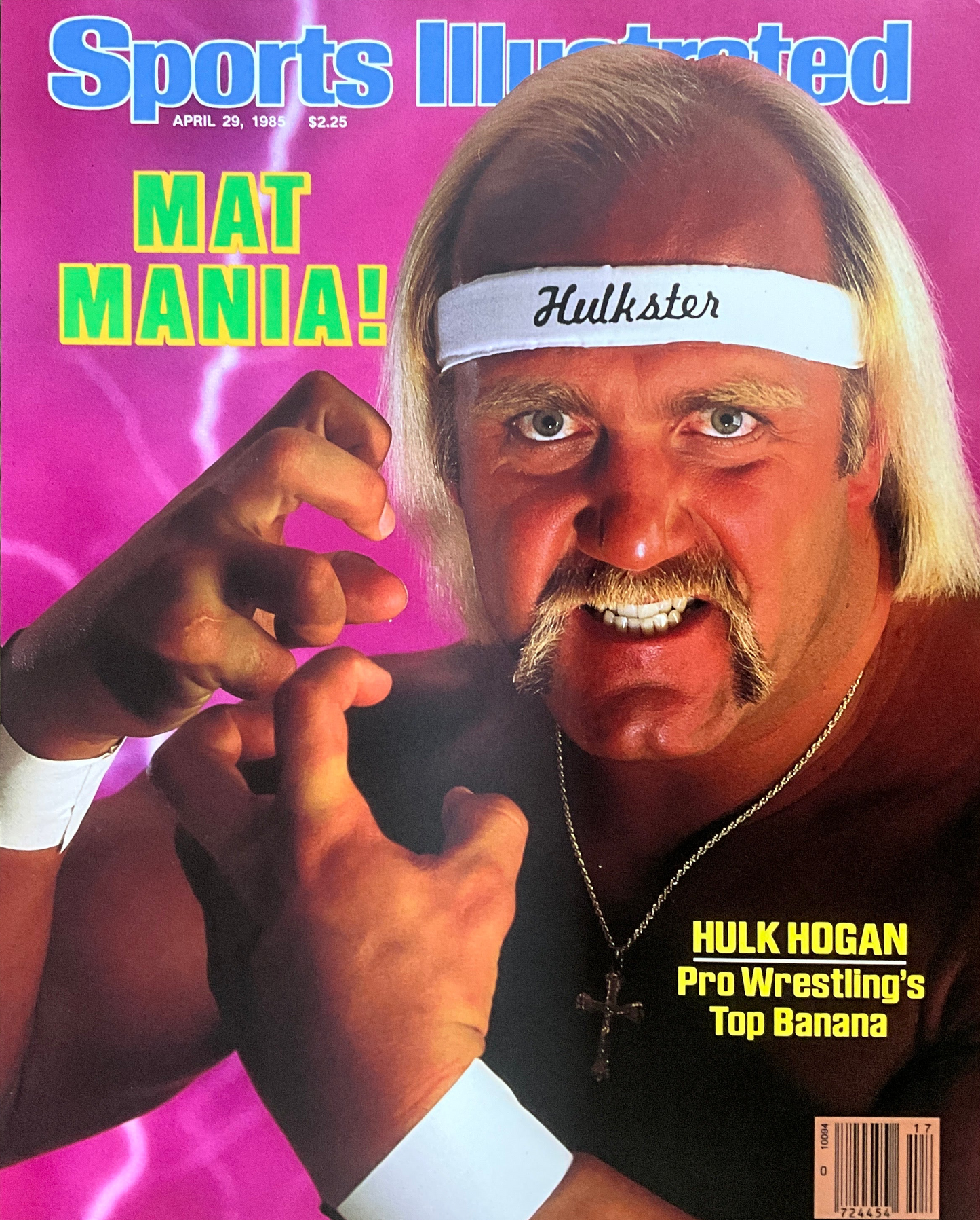 Hulk Hogan Sports Illustrated Mat Mania Unsigned 16x20 Poster