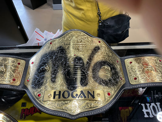 NWO Spraypaint UNSIGNED Brass Replica Belt