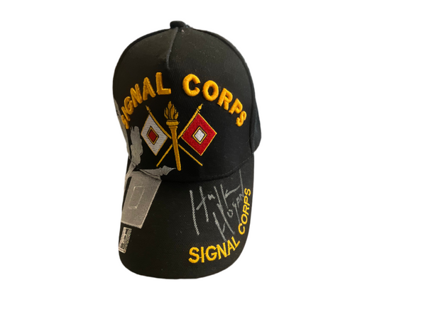 Signal Corps Cap Signed