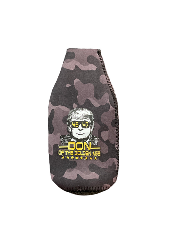 Don of the Golden Age Bottle Opener Koozie