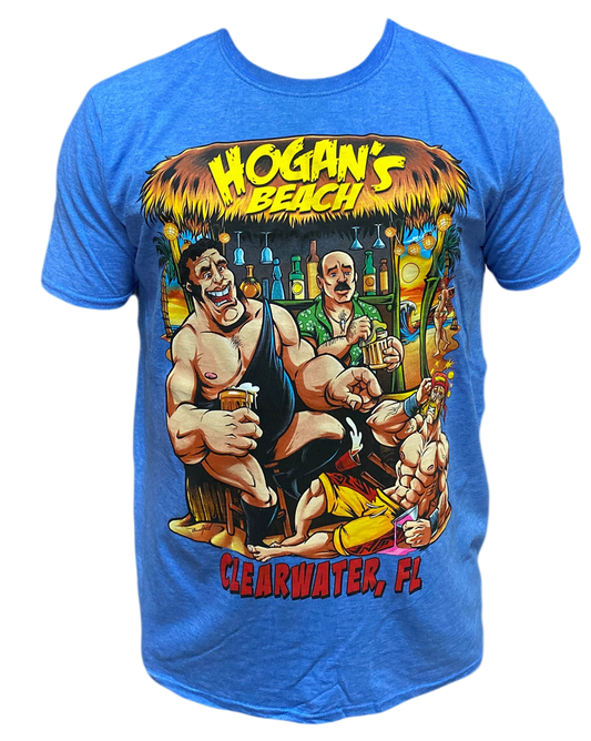 Blue Andre Bar Adult T-Shirt